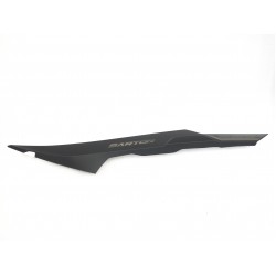 Left black Xplore 125 seat cover strip