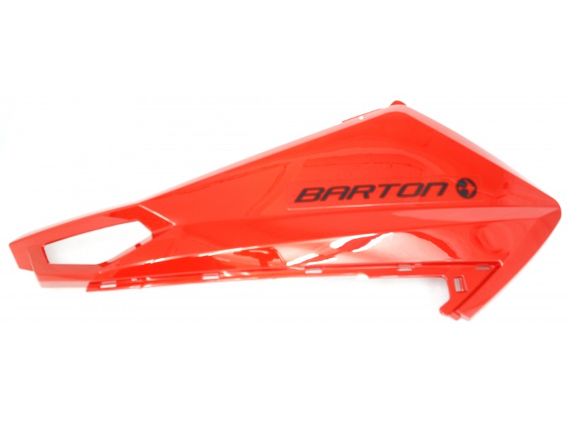 Left headlight cover red for B-Max scooter
