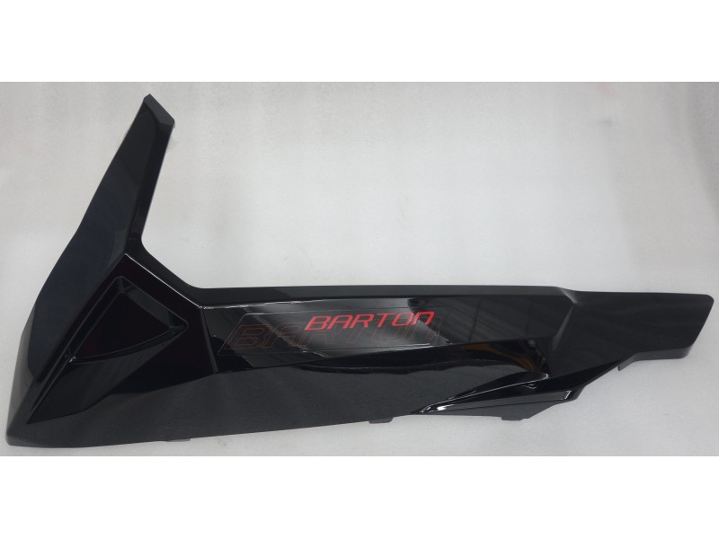 Left bottom side cover, black gloss for B-Max scooter
