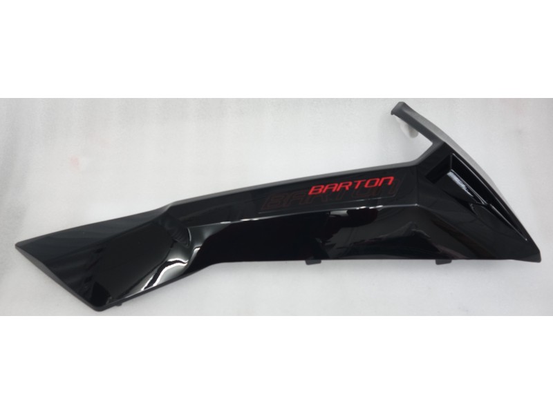 Right bottom side cover, black gloss for B-Max scooter