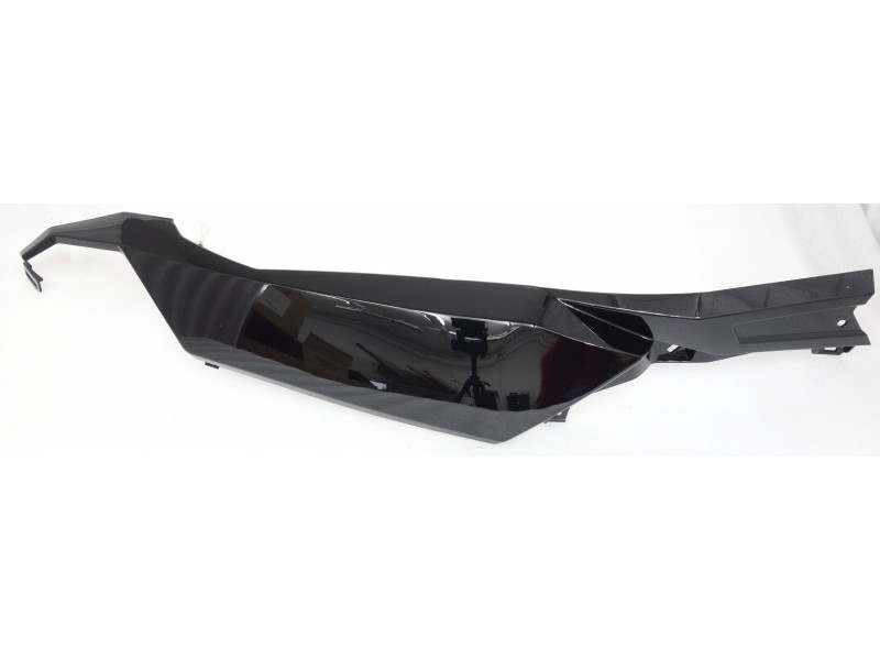 Rear left bottom cover black gloss for B-Max scooter