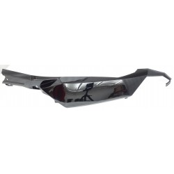Rear right bottom cover black gloss for B-Max scooter