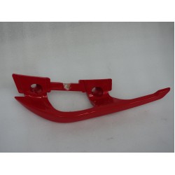 Bracket - passenger handle left red for B-Max scooter