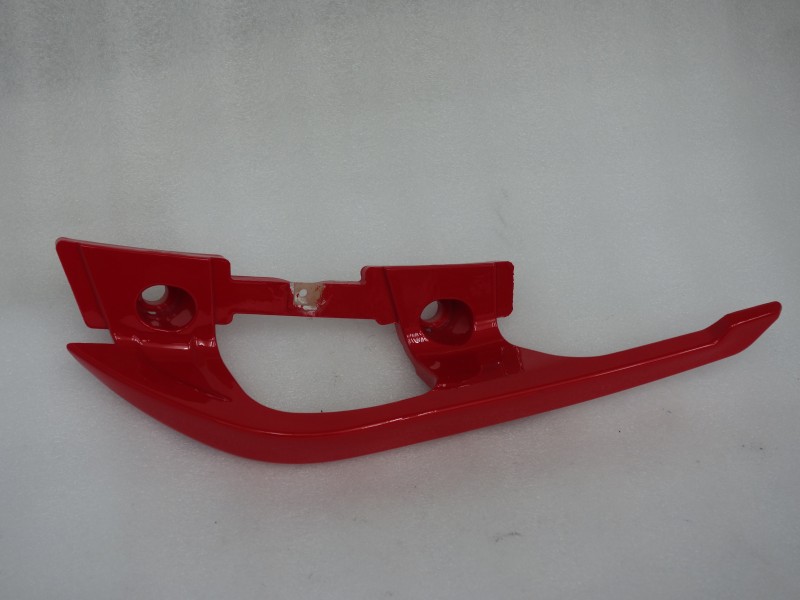 Bracket - passenger handle left red for B-Max scooter