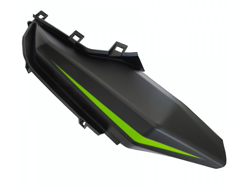 Right fuel tank cover, part 2 green BLADE R