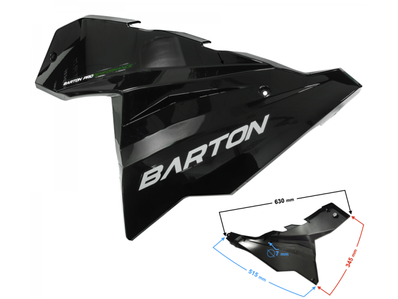 Rear right side cover , green BLADE R