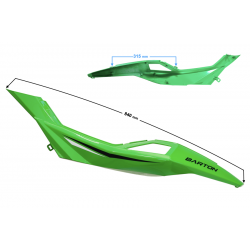 left seatpost cover rear part, green BLADE R