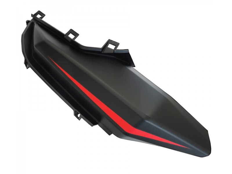 Fuel tank, right cover, part 2, red BLADE R