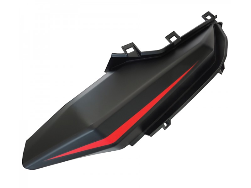 Fuel tank cover, left, part 2, red BLADE R