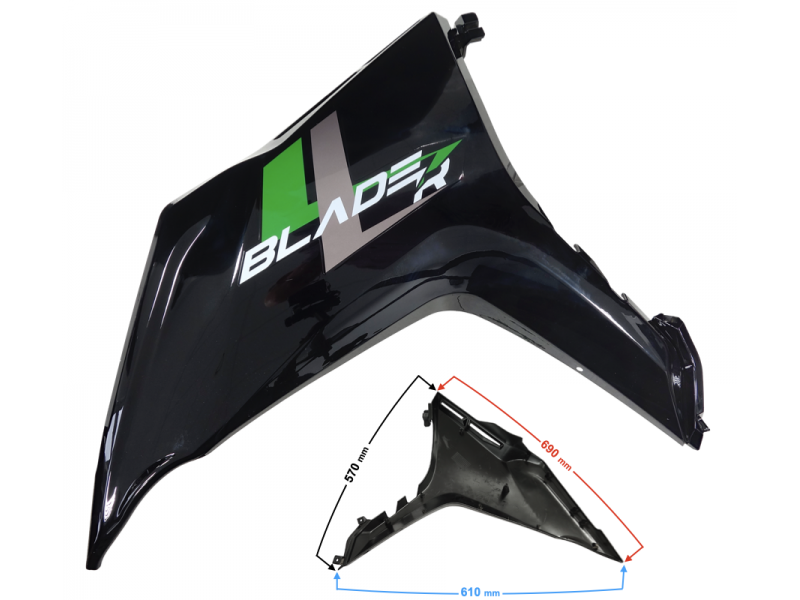 Front Cover left green BLADE R