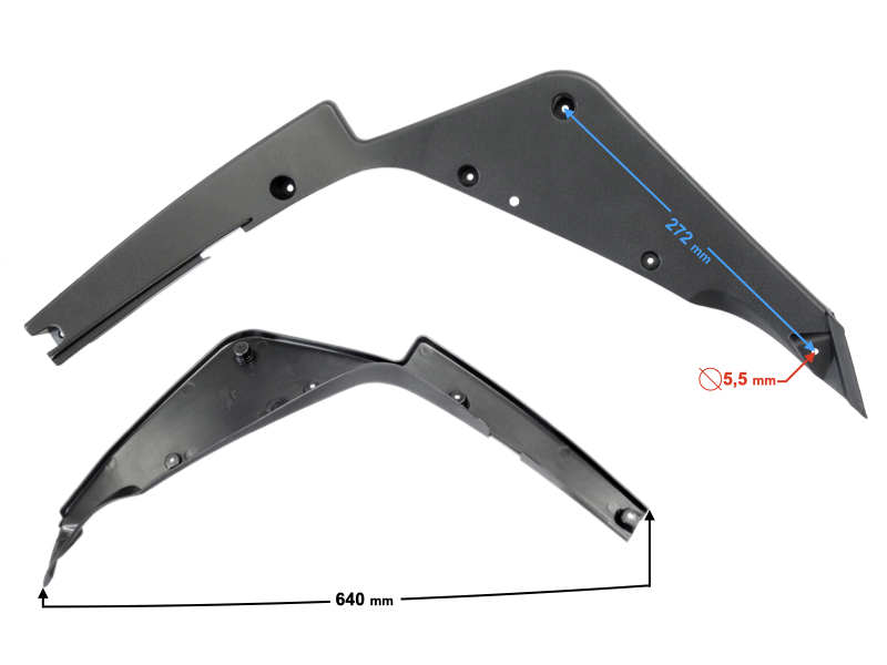 Left inner front Cover BLADE R