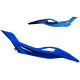 Rear seat Cover left blue BLADE R