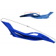 Rear seat Cover left blue BLADE R