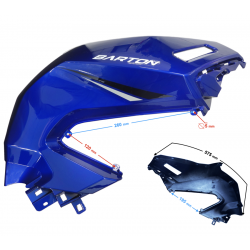 Fuel tank Cover right blue BLADE R