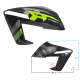 Fuel tank connector cover set green Street-R 125