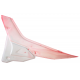 Side (rear) Cover right red for moped FR 2 2023