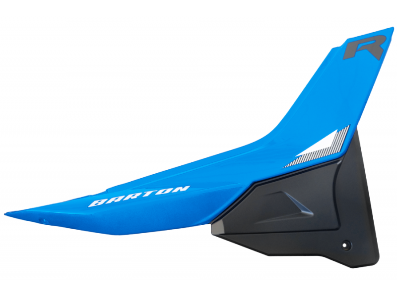 Side (rear) Cover right blue for moped FR 2 2023