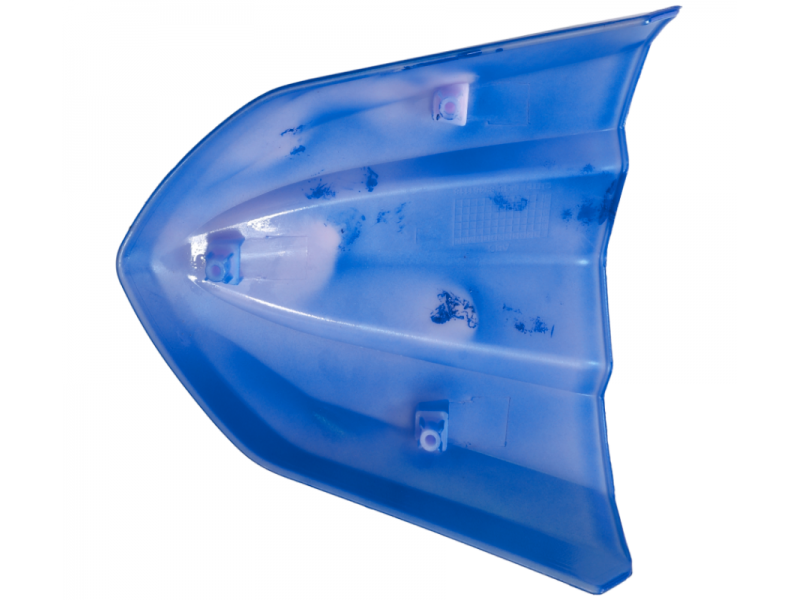Headlamp top cover (speedometer cover) blue for moped FR 2 2023