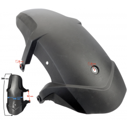 Cover: fender, rear part II. lower central Street-R 125