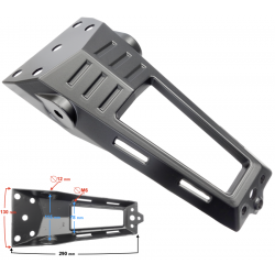 Cover: fender, rear part II. upper central Street-R 125