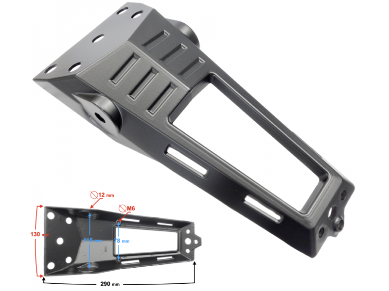 Cover: fender, rear part II. upper central Street-R 125