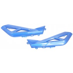 Cover right tank connector, blue Street-R 125