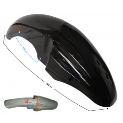 Front fender cover black Volcano 50 Front fender cover black Volcano 50