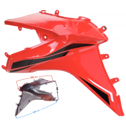 Fuel tank housing left red GT 125 Fuel tank housing left red GT 125