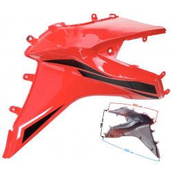 Fuel tank housing right red GT 125
