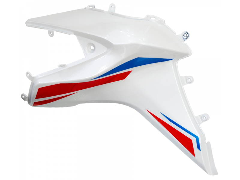 Fuel tank housing left white GT 125