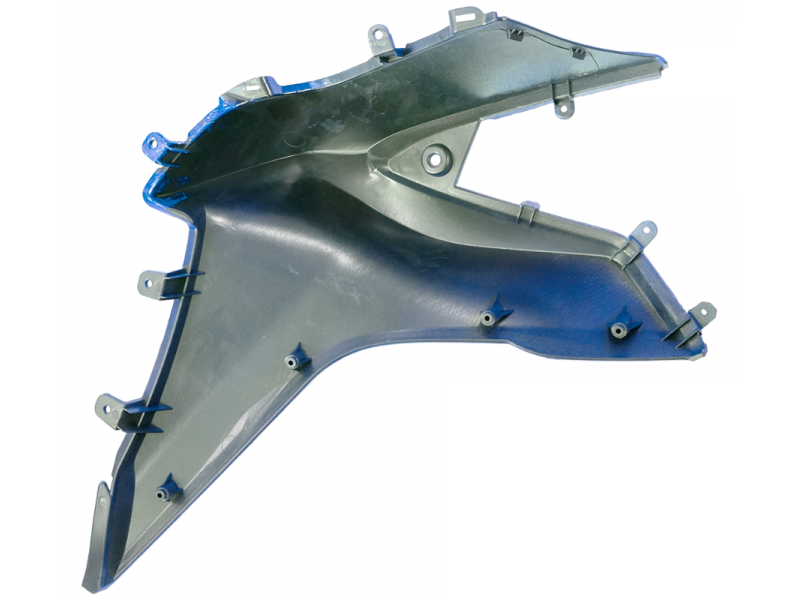 Fuel tank housing right blue GT 125