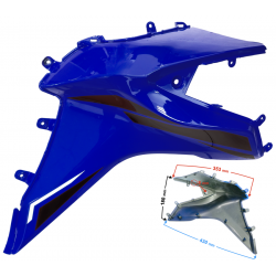 Fuel tank housing right blue GT 125 Fuel tank housing right blue GT 125