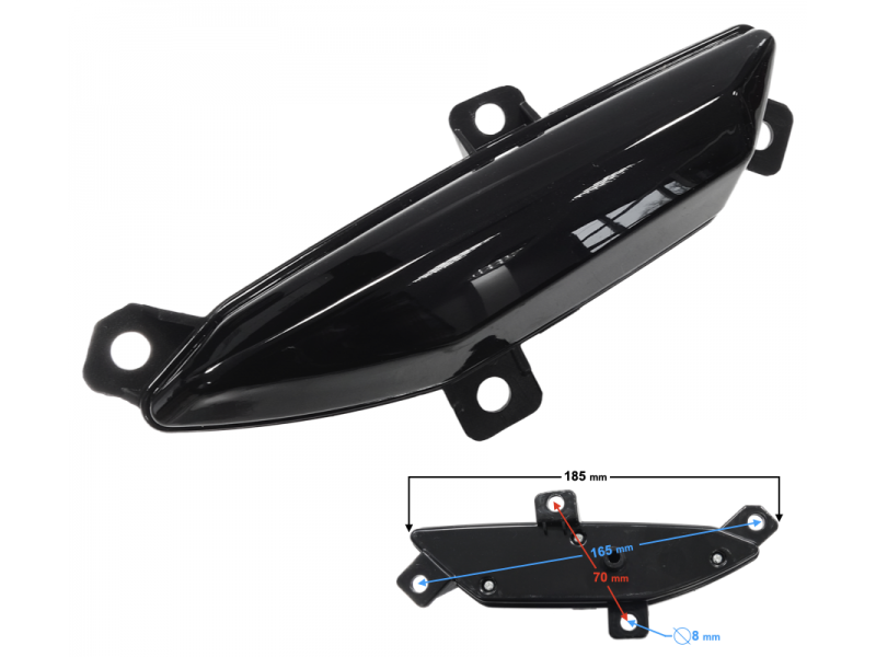 Upper right tank cover part 3 GT 125