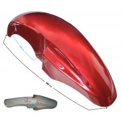 Front fender cover, red Volcano 50 Front fender cover, red Volcano 50