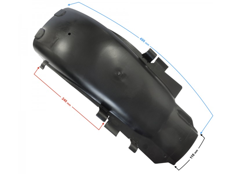 Cover - rear fender , front part Volcano 50