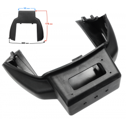 License plate lamp cover Volcano 50