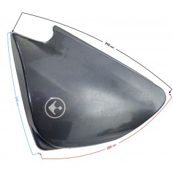Side left cover, graphite Volcano 50 Side left cover, graphite Volcano 50