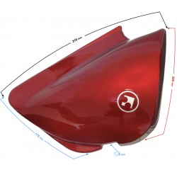 Side right cover, red Volcano 50 Side right cover, red Volcano 50
