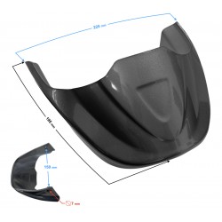 Headlamp cover, black Volcano 50 Headlamp cover, black Volcano 50