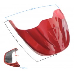 Headlamp cover, red Volcano 50