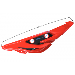 Rear Cover: right, red GT 125 Rear Cover: right, red GT 125