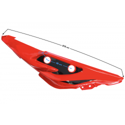 Rear Cover: left, red GT 125
