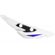 Rear Cover left white GT 125