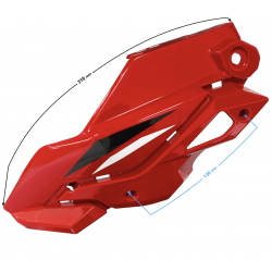 Headlamp Cover left part II 1 red GT 125 Headlamp Cover left part II 1 red GT 125