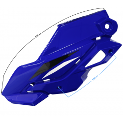 Headlamp Cover left part II 1 blue GT 125