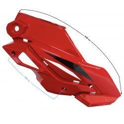 Headlamp Cover right part II 1 red GT 125
