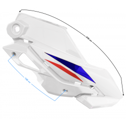 Headlamp Cover right part II 1 white GT 125 Headlamp Cover right part II 1 white GT 125
