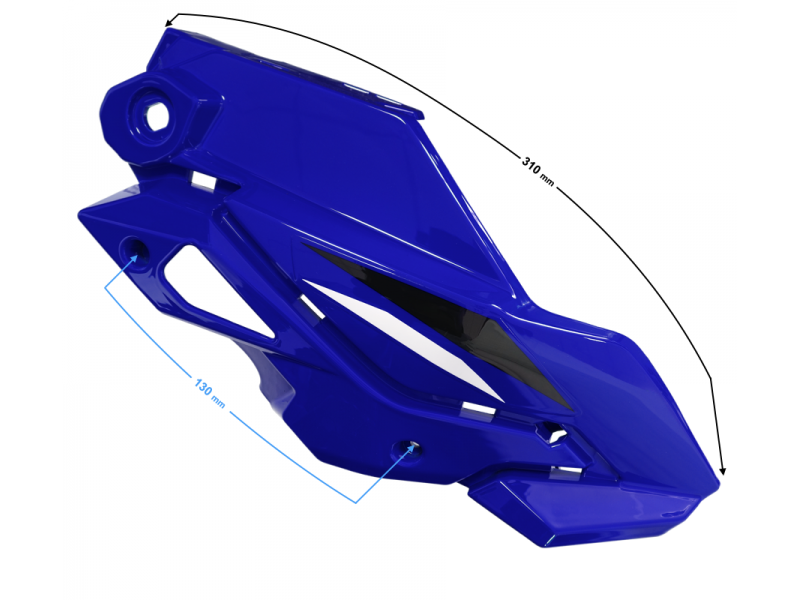 Headlamp Cover right part II 1 blue GT 125