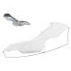 Headlamp Cover left part II 2 white GT 125