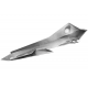 Headlamp Cover left part II 3 white GT 125